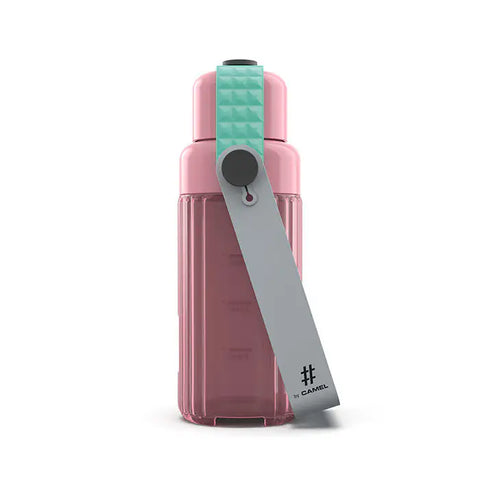 CAMEL SPLASH 50 Dusty Pink BPA-Free Water Bottle - Leakproof Wide Mouth, Dishwasher Safe