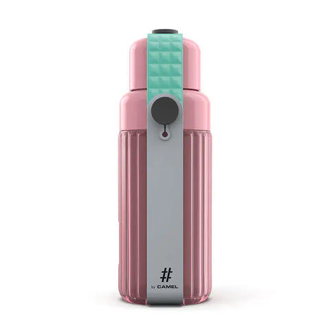 CAMEL SPLASH 50 Dusty Pink BPA-Free Water Bottle - Leakproof Wide Mouth, Dishwasher Safe