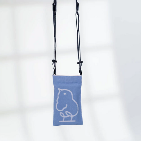 Get The Pong's Chicks Seamless Pouch Strap Warmer in Blue