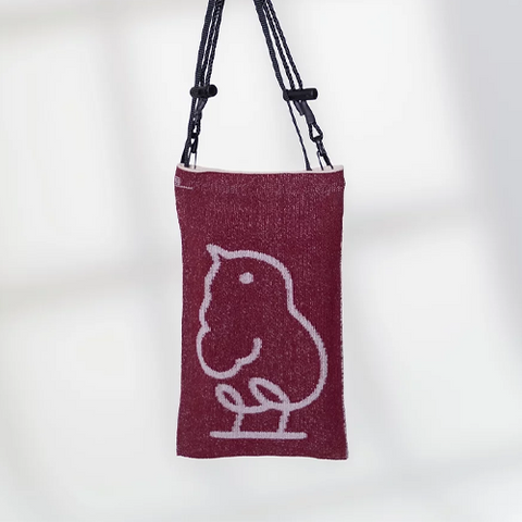 Get The Pong's Chicks Seamless Pouch Strap Warmer in Red