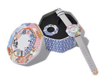 Ceramic Watch (Beige Colour Strap)