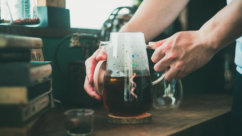 Get the Pong OhTeavor Teacup Magnetic Tea Infuser that Adjust for Your Taste with raised stainless steel infuser.