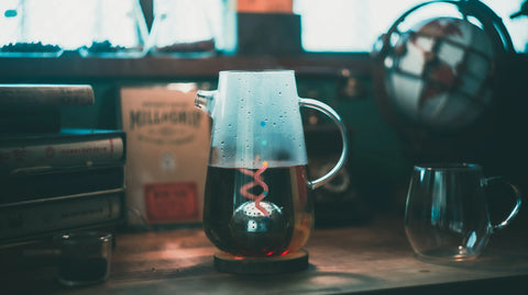 Get the Pong OhTeavor Teacup Magnetic Tea Infuser that Adjust for Your Taste with raised stainless steel infuser.