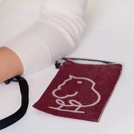 Get The Pong's Chicks Seamless Pouch Strap Warmer in Red