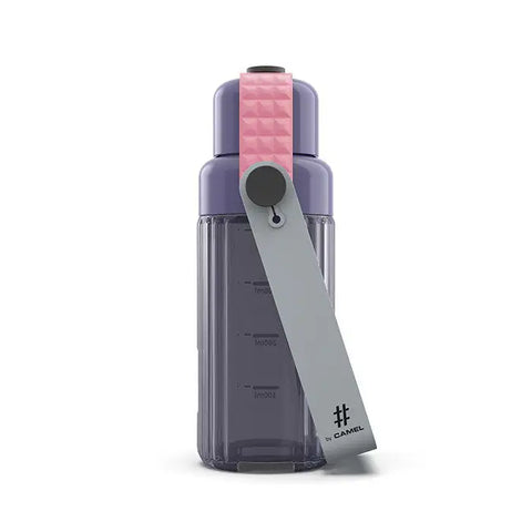 CAMEL SPLASH 50 Plum Purple BPA-Free Water Bottle - Leakproof Wide Mouth, Dishwasher Safe