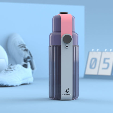 Get the Pong's CAMEL SPLASH 50 (PLUM PURPLE) is a sleek, BPA-free water bottle. Its leakproof design, wide mouth, and dishwasher-safe, 3-piece assembly ensure easy cleaning and hydration on the go.