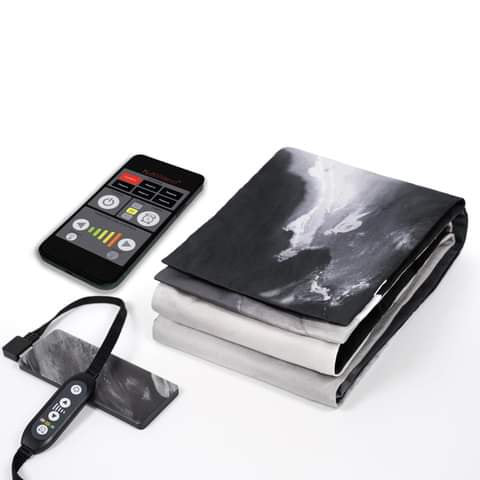 Get The Pong presents the Chicks Pocket Scarf Warmer in Resin Dark Cloud