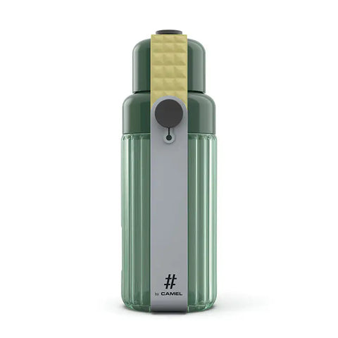 CAMEL SPLASH 50 French Green BPA-Free Water Bottle - Leakproof Wide Mouth, Dishwasher Safe