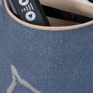 Get The Pong's Chicks Seamless Pouch Strap Warmer in Blue